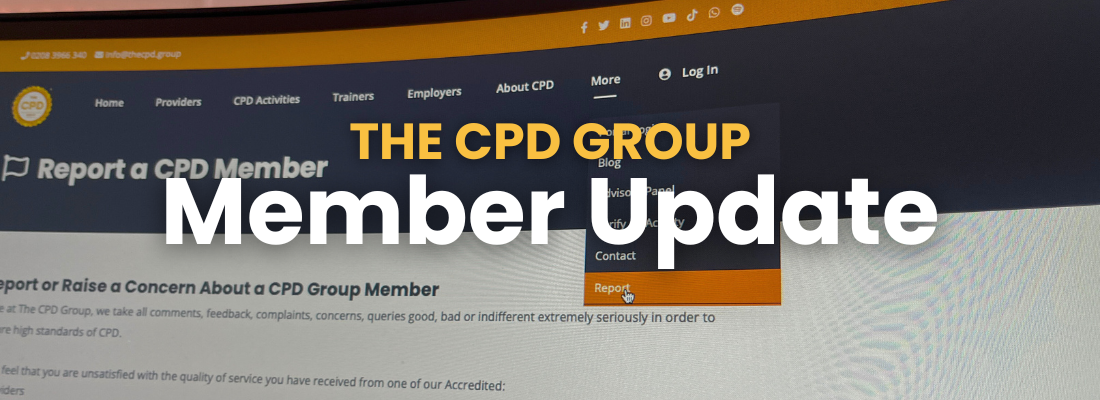 The CPD Group: Member Report Update